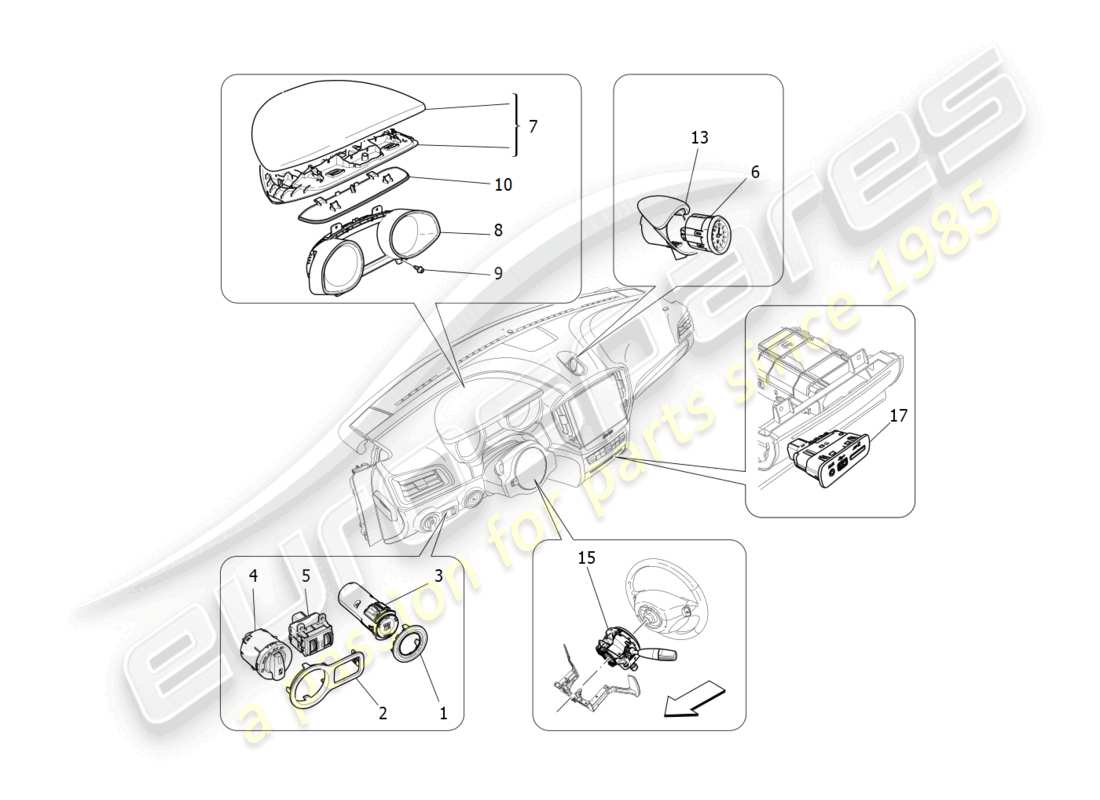teilediagramm mit der teilenummer 670100154