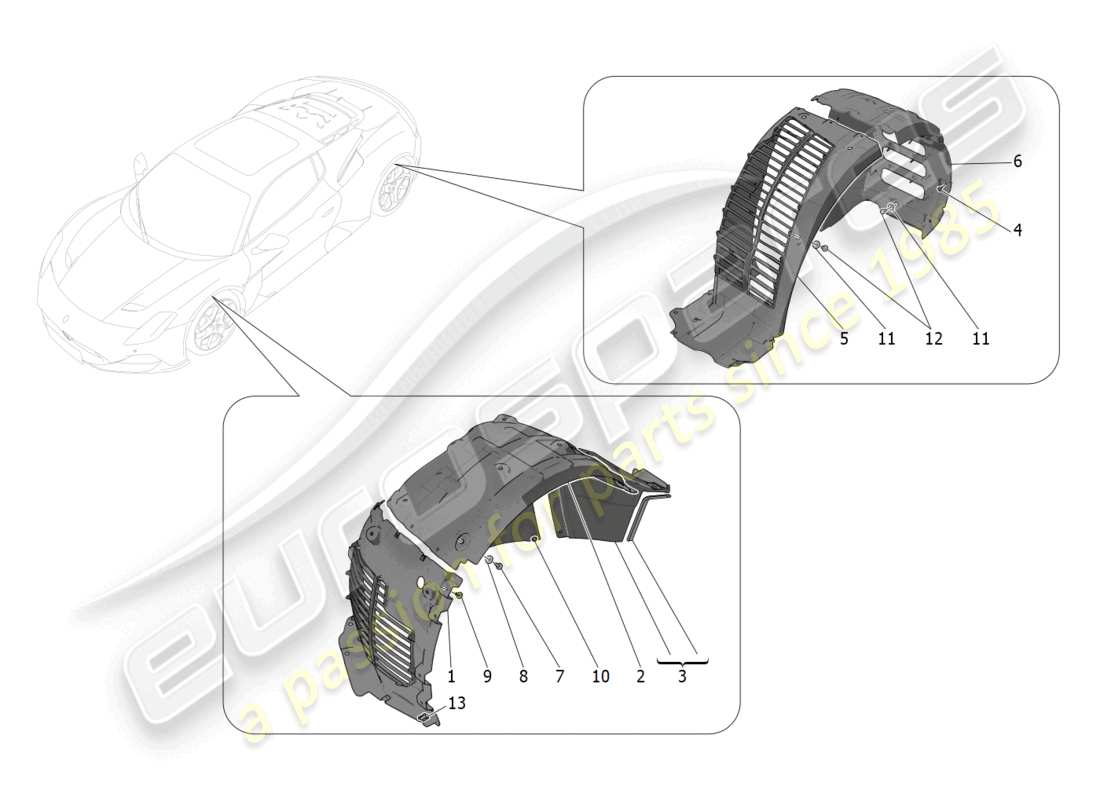 teilediagramm mit der teilenummer 670181896