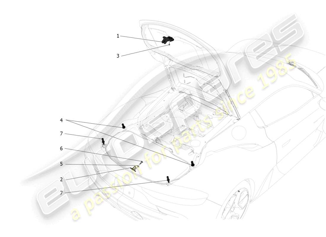 teilediagramm mit der teilenummer 675001464