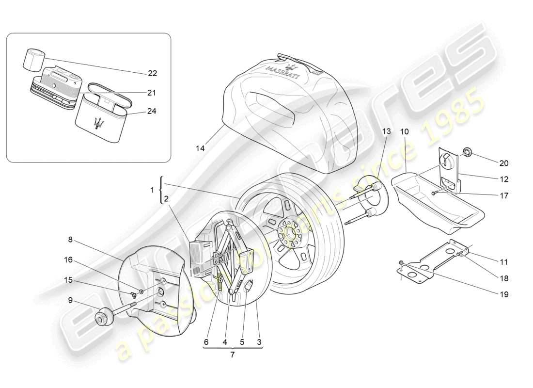 teilediagramm mit der teilenummer 257568