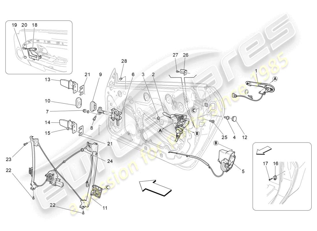 teilediagramm mit der teilenummer 82627700