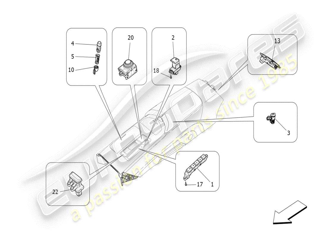 teilediagramm mit der teilenummer 670167358