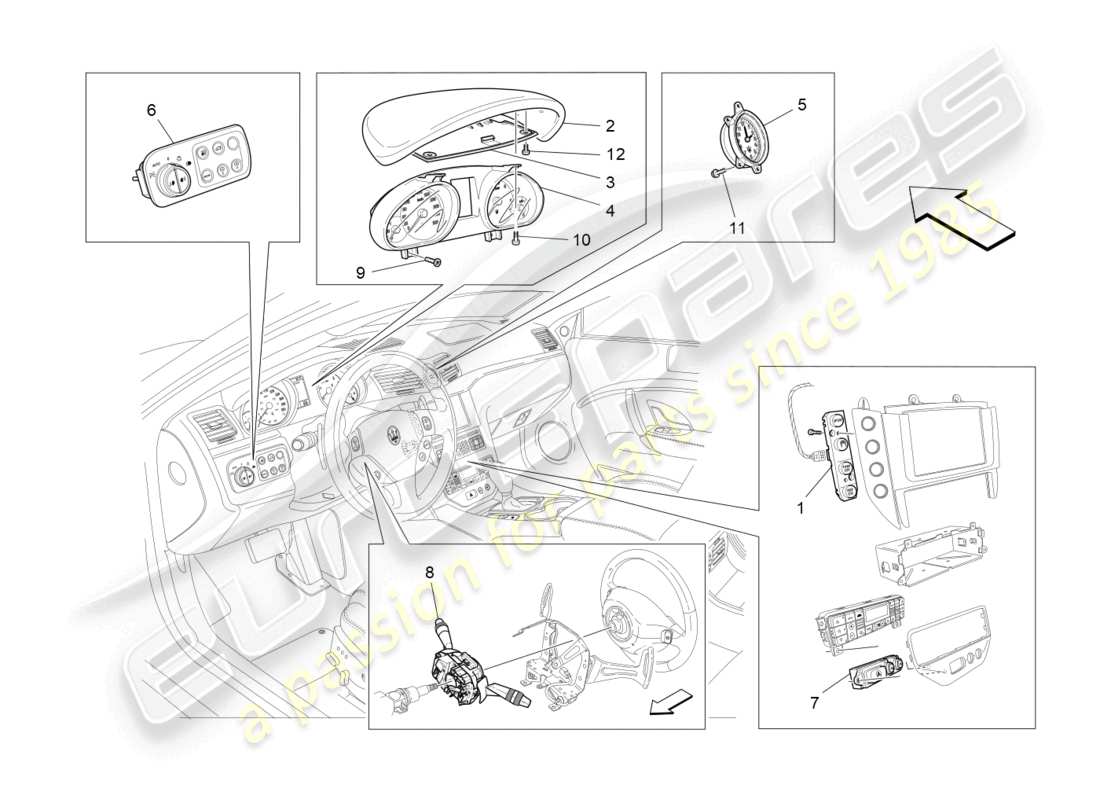 teilediagramm mit der teilenummer 266772