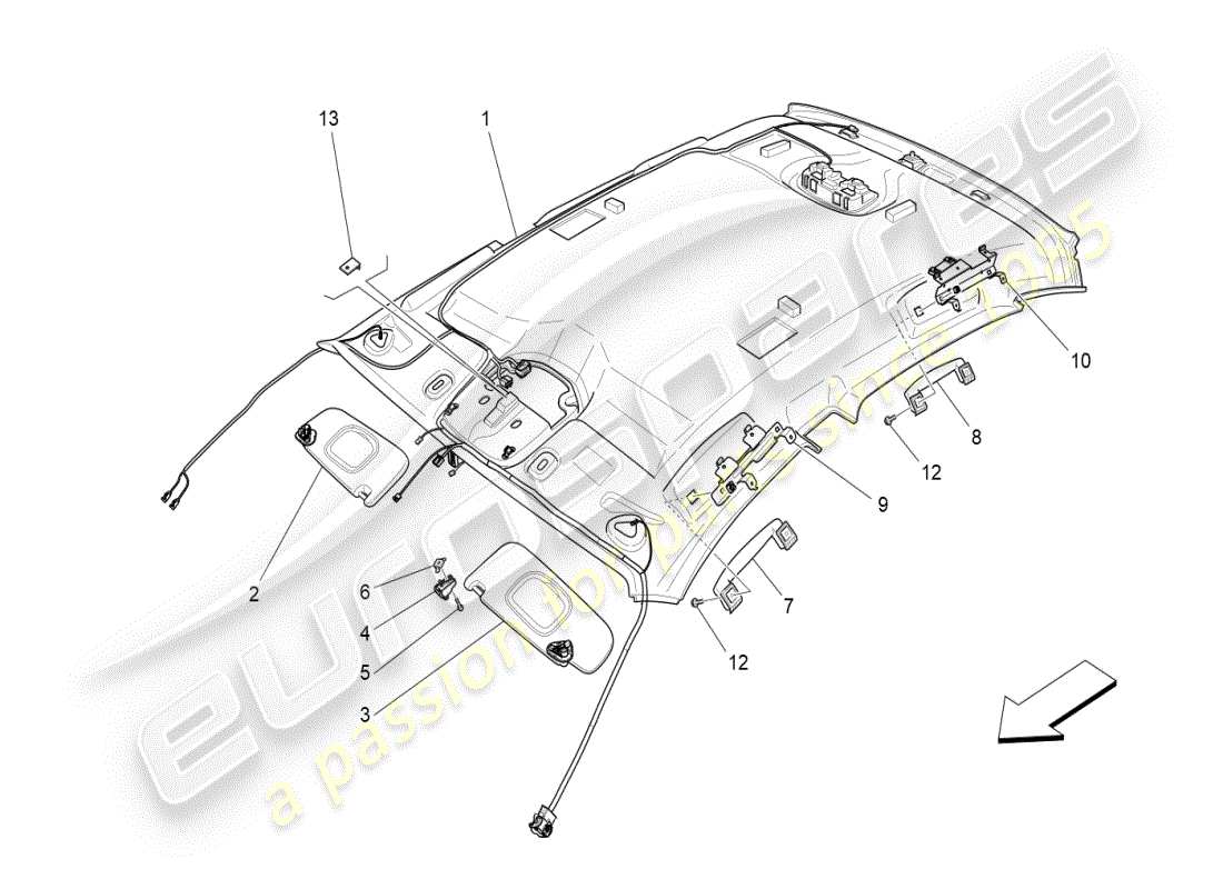 teilediagramm mit der teilenummer 670200825