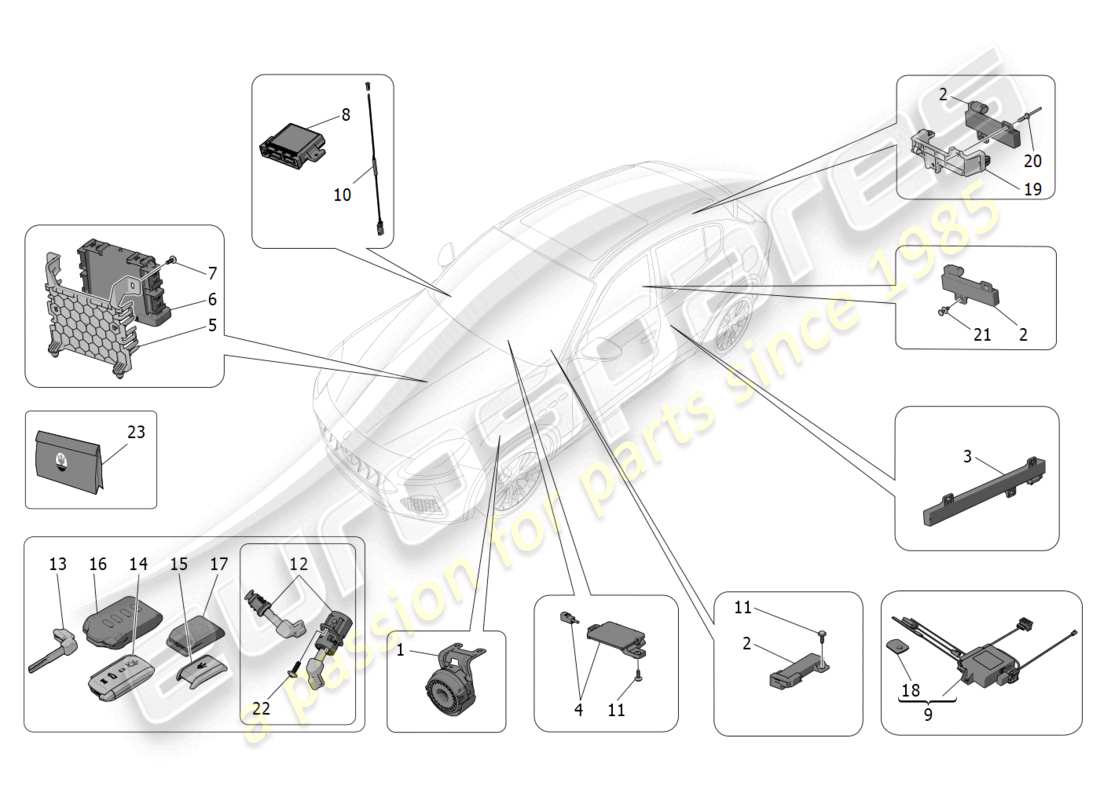 teilediagramm mit der teilenummer 675000207