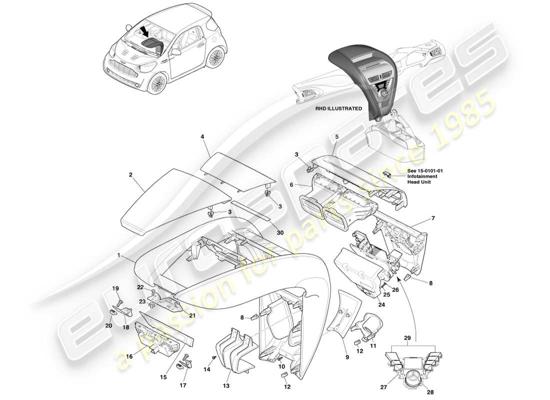 teilediagramm mit der teilenummer ay2y-044m00-da