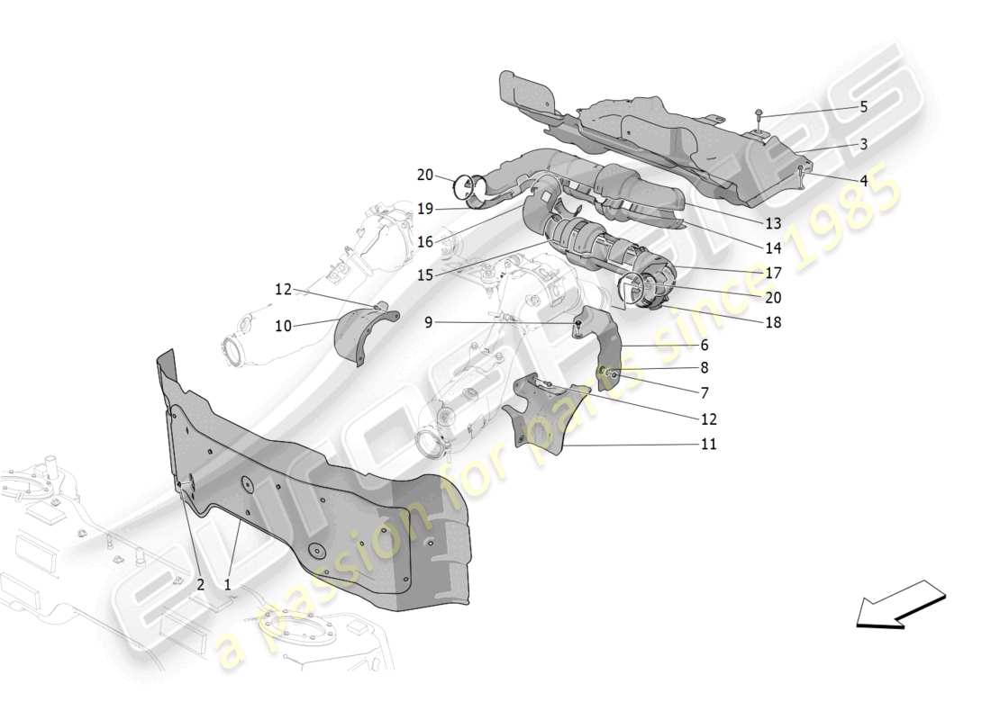 teilediagramm mit der teilenummer 670160119