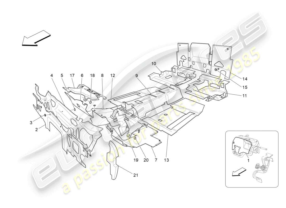 teilediagramm mit der teilenummer 82172600