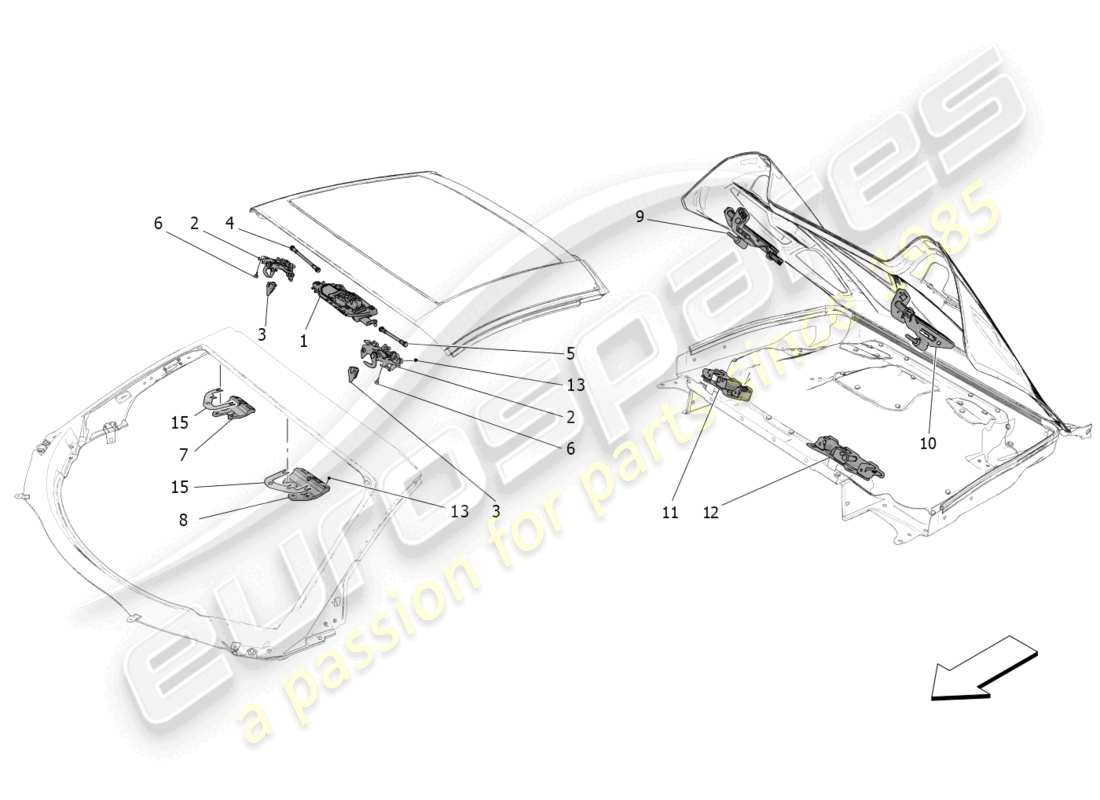 teilediagramm mit der teilenummer 673014570