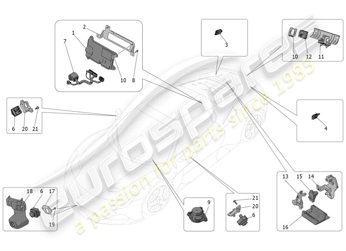 teilediagramm mit der teilenummer 670161025