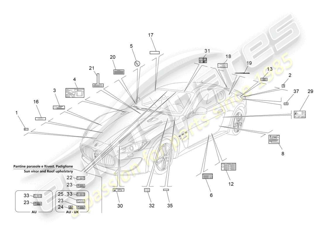 teilediagramm mit der teilenummer 68893600
