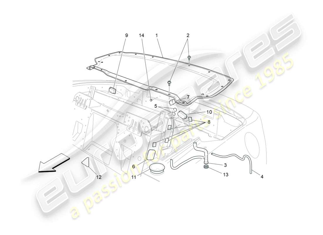 teilediagramm mit der teilenummer 81443000