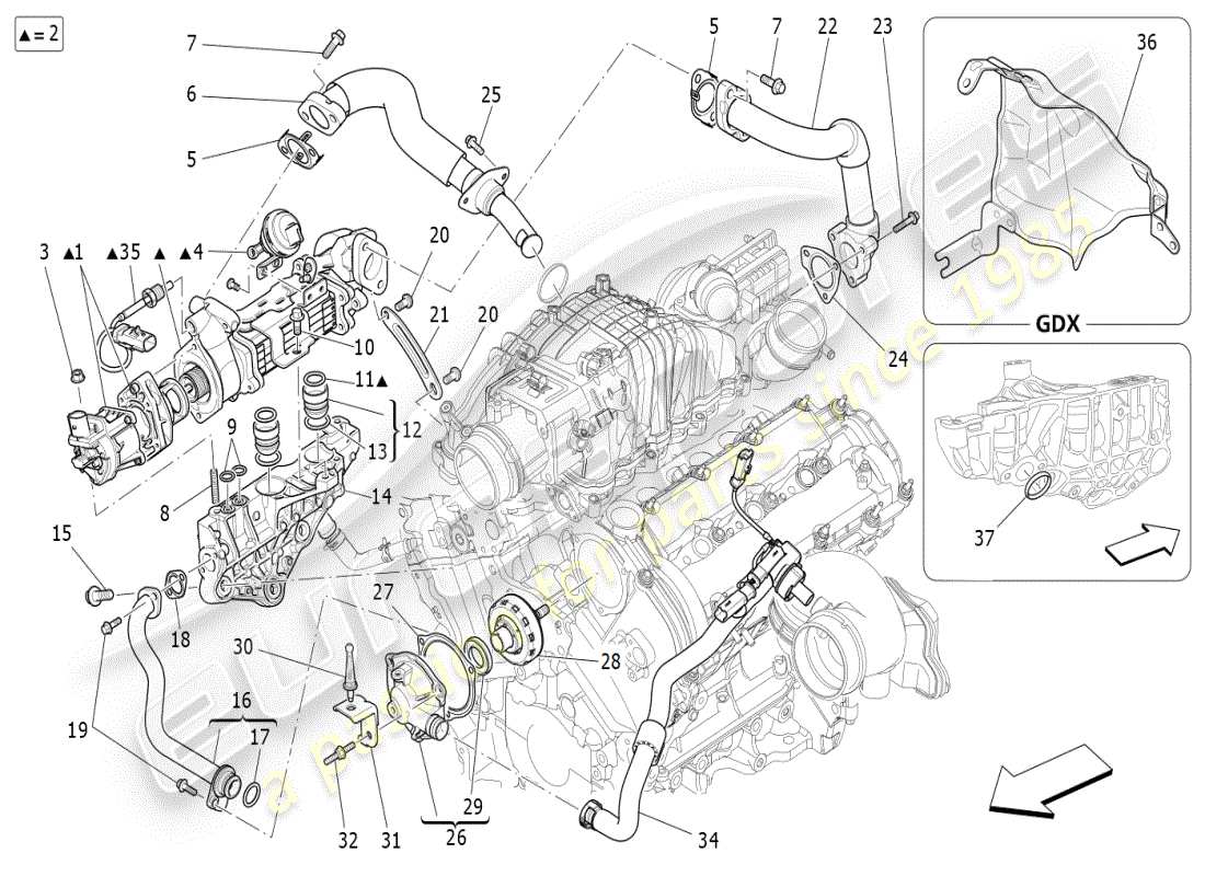 teilediagramm mit der teilenummer 46335091