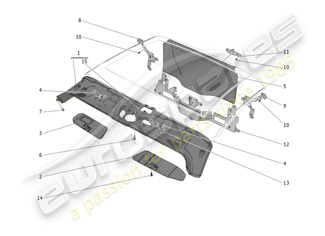 teilediagramm mit der teilenummer 670179968