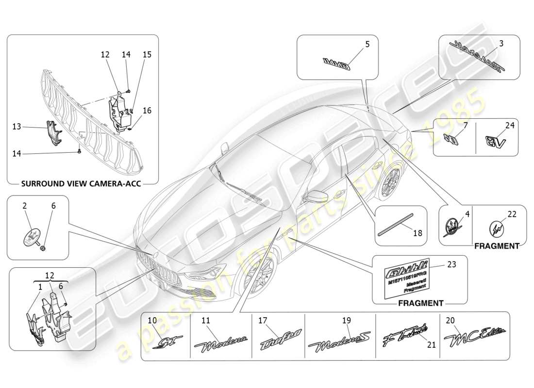 teilediagramm mit der teilenummer 670098876