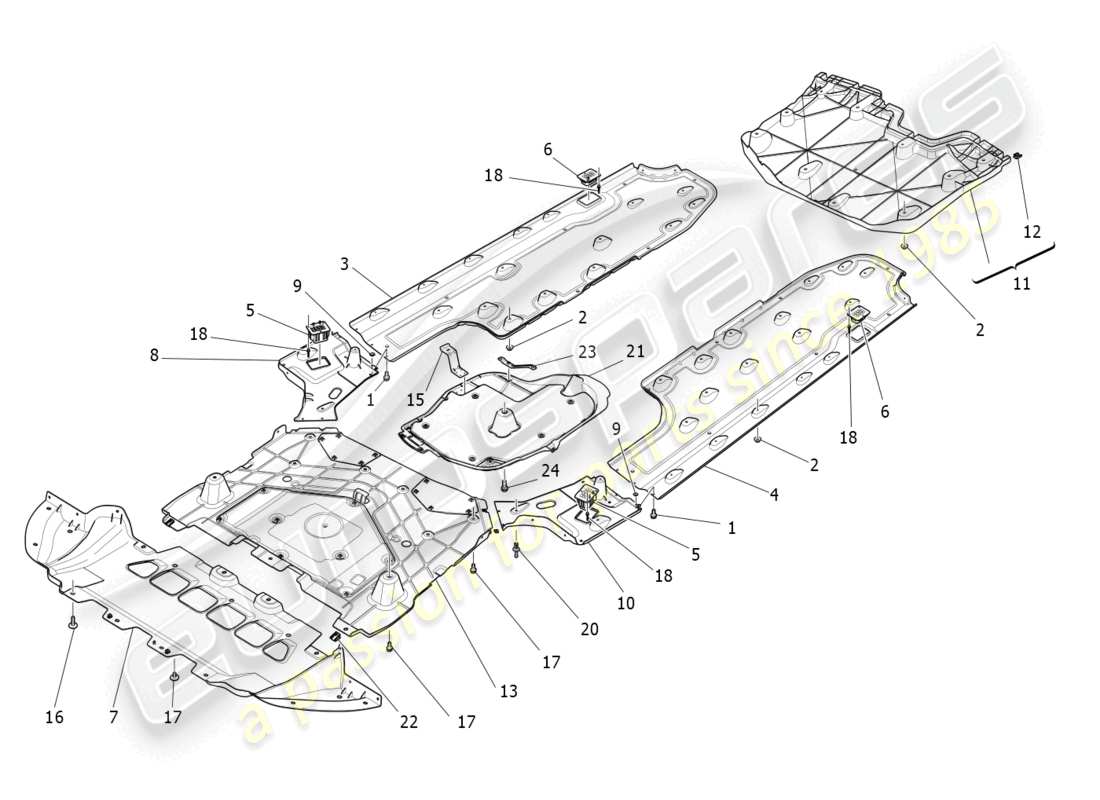 teilediagramm mit der teilenummer 670009250