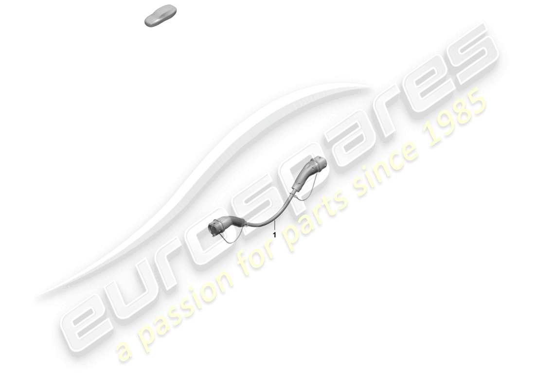 porsche 2025 (macan-e) ladekabel für öffentliche ladestation teilediagramm