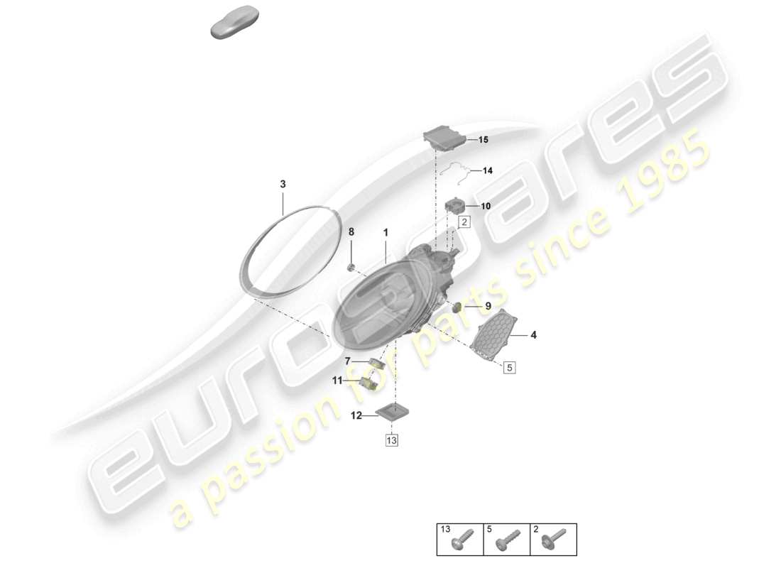 porsche 2024 (992-2 turbo / s) led-scheinwerfer mit matrixstrahl d >>- 12.07.2020 teilediagramm
