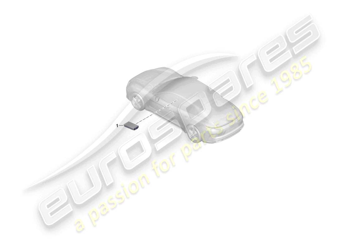 porsche 2026 (taycan 9j1-2) induktionsladegerät für mobiltelefone teilediagramm