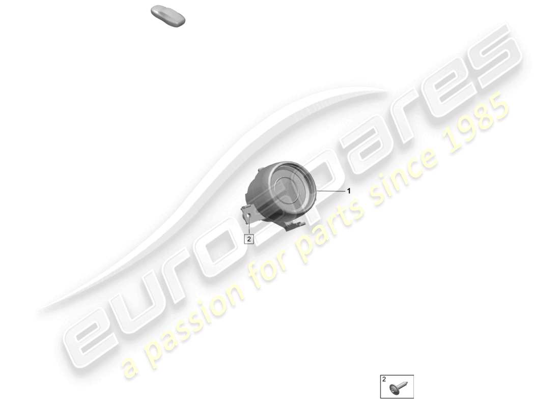 porsche 2025 (macan-e) compass-ersatzteildiagramm