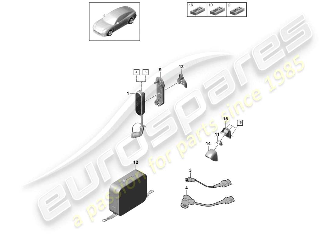 porsche 2021 (panamera 971-1) ladekabel generation 2 ladegerät porsche mobiles ladegerät teilediagramm