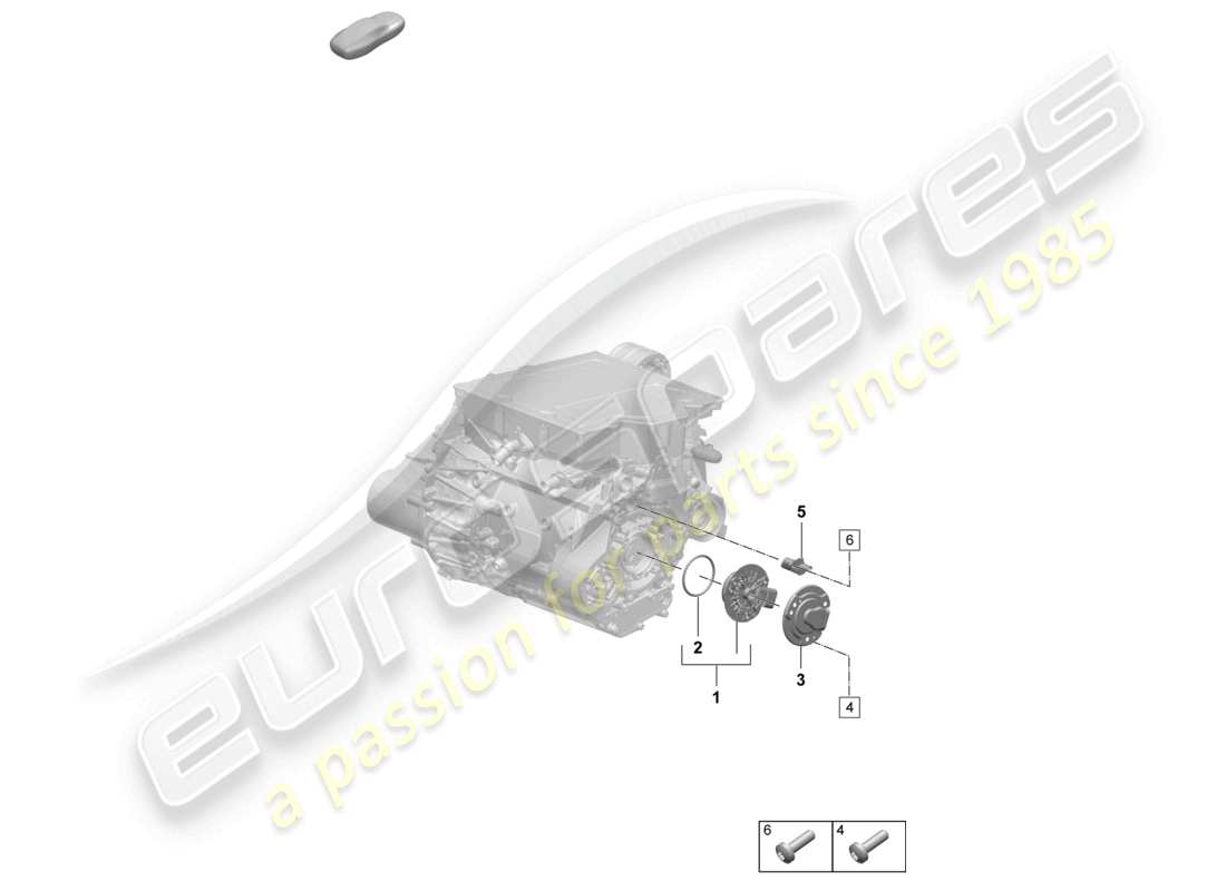 porsche 2026 (macan-e) fahrmotor für elektroantrieb vorderachse sensoren teilediagramm