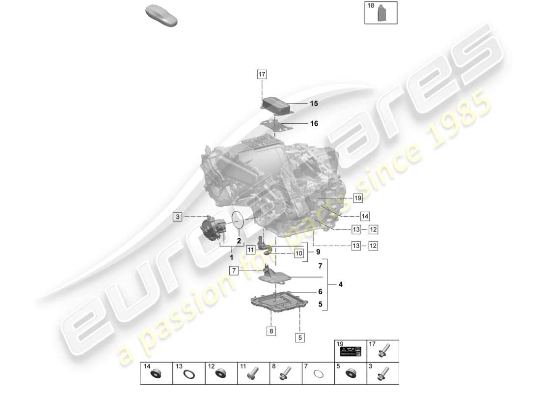 porsche 2025 (macan-e) fahrmotor für elektroantrieb macan turbo hinterachse macan 4s ölpumpe ersatzteildiagramm
