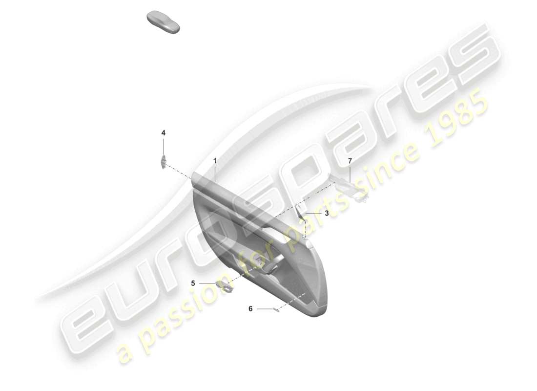 porsche 2022 (992-1) türverkleidung d >>- mj 2020 ersatzteildiagramm