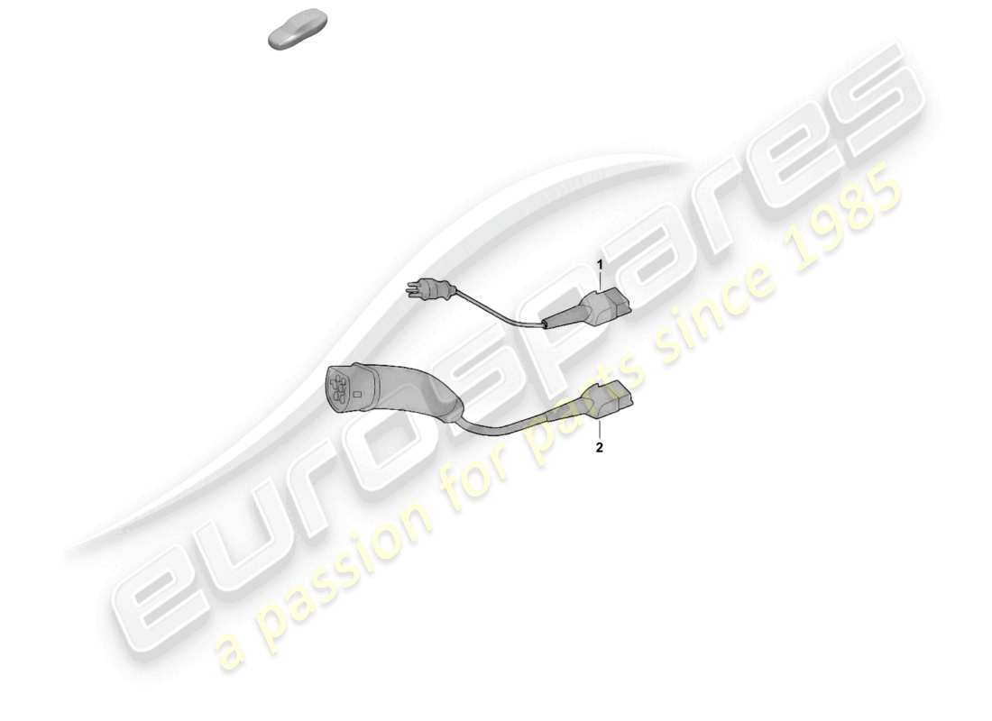 porsche 2026 (macan-e) ladekabel für steckdose basic ersatzteilzeichnung