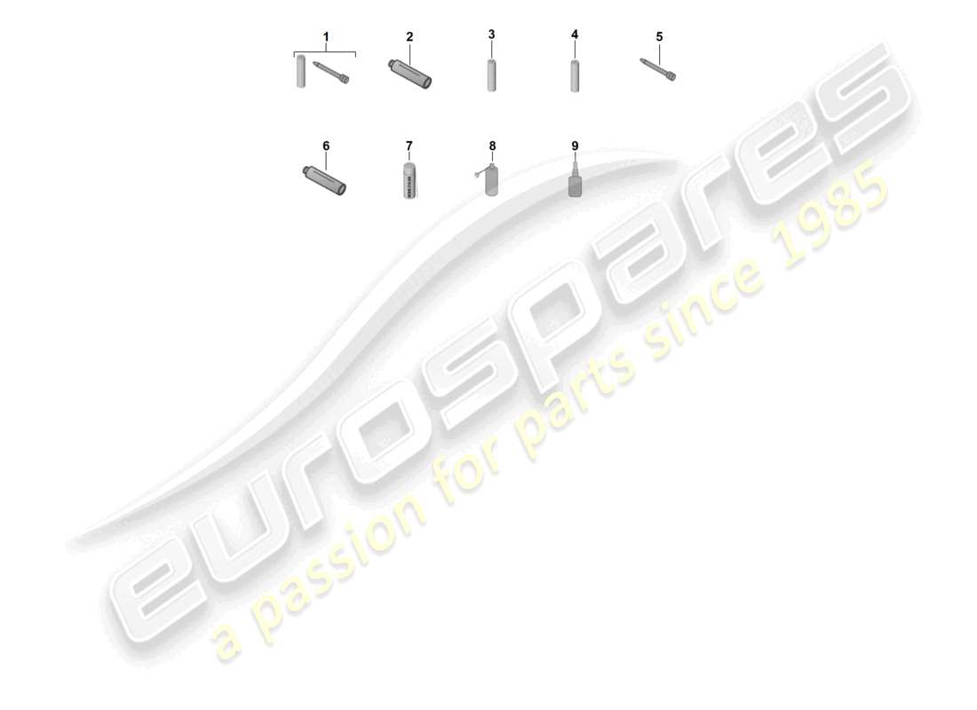 porsche 2025 (panamera 976) verbrauchsmaterial karosserieteilediagramm