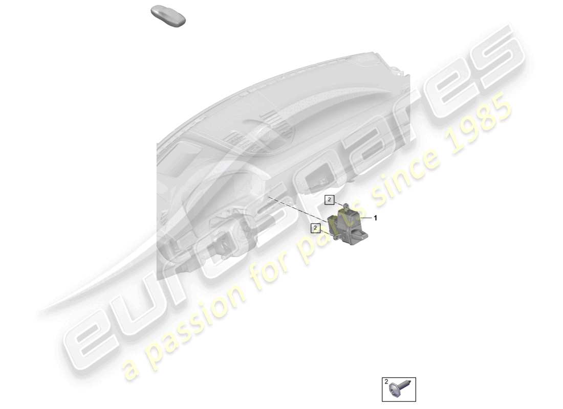 porsche 2026 (panamera 976) auswahlmechanismus - ersatzteildiagramm