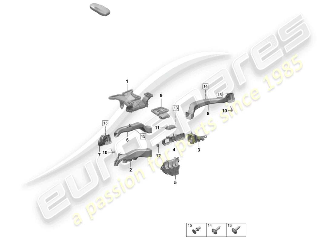 teilediagramm mit der teilenummer 95c819389