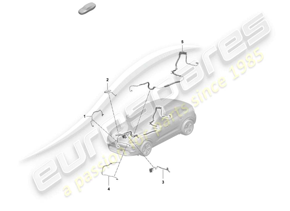 teilediagramm mit der teilenummer pac974189