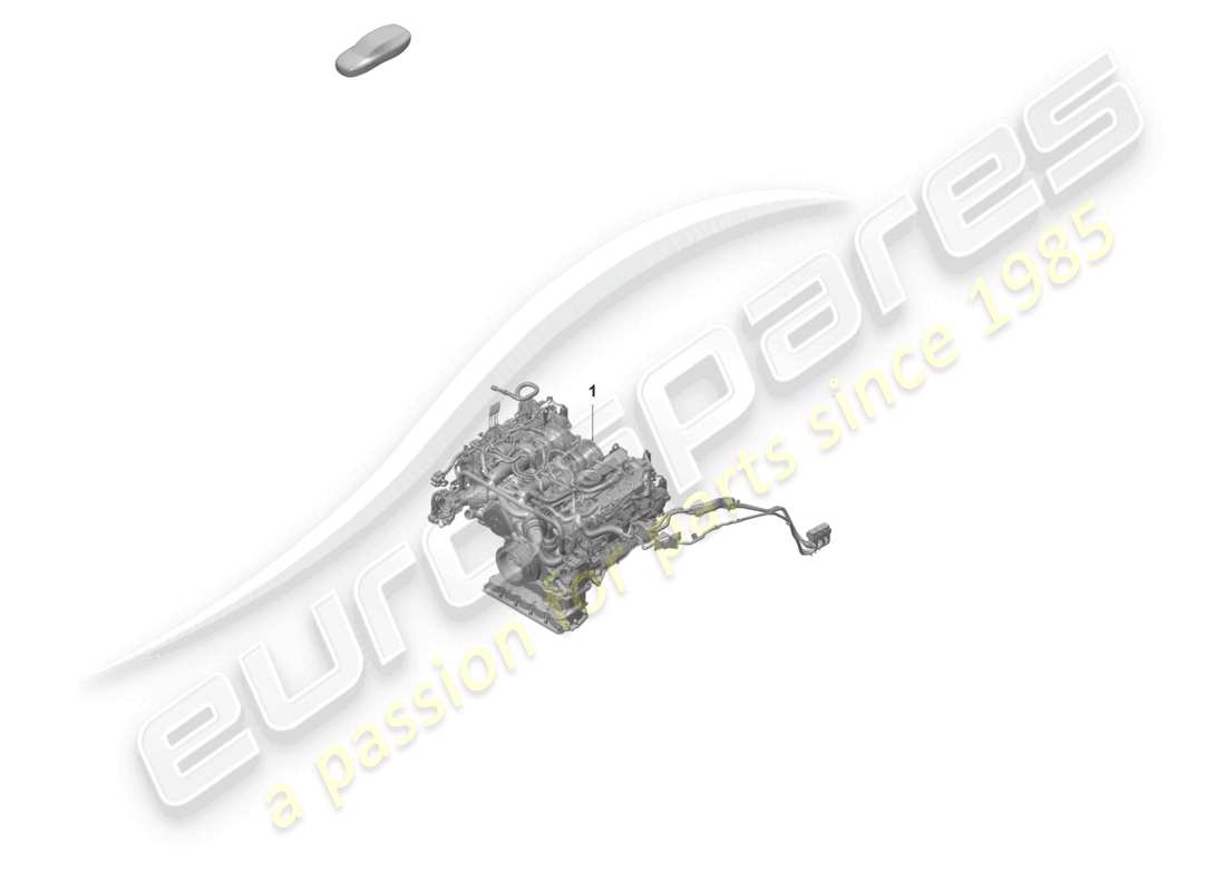 porsche 2025 (panamera 976) ersatzmotor (komplett) teilediagramm