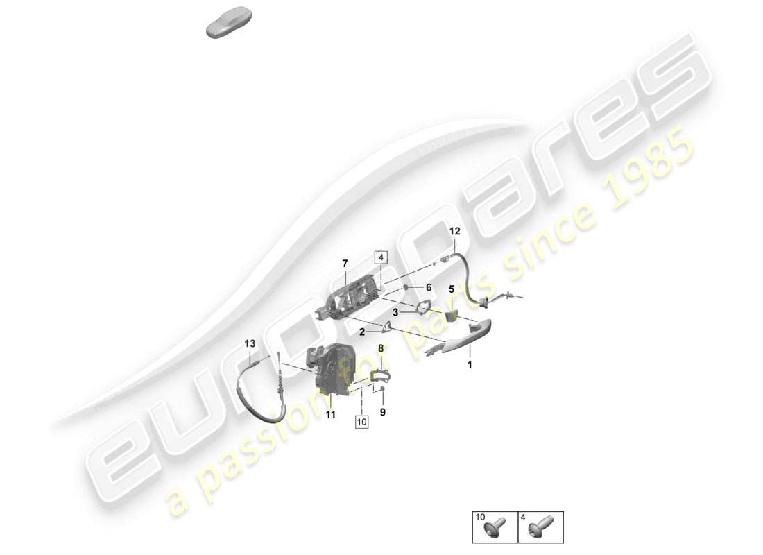 teilediagramm mit der teilenummer pab837087