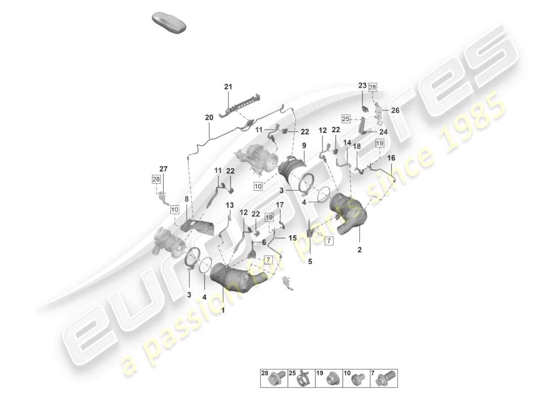 teilediagramm mit der teilenummer paf008145