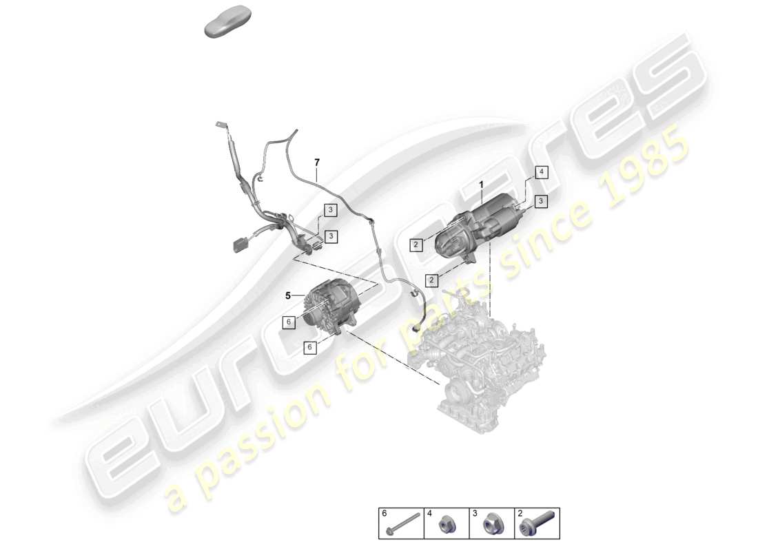 teilediagramm mit der teilenummer paf912045