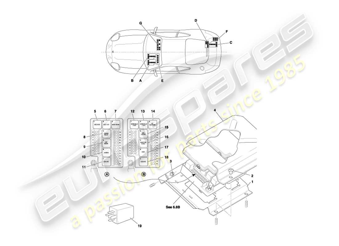 teilediagramm mit der teilenummer 37-85869