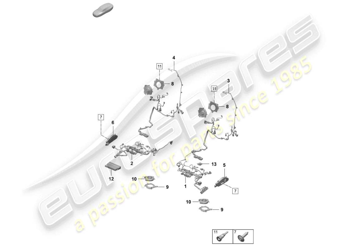 teilediagramm mit der teilenummer 992881538a