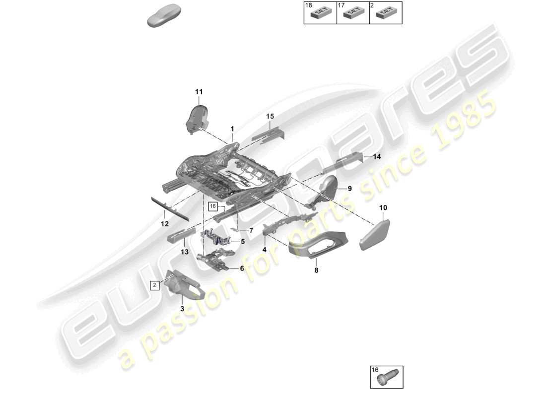 teilediagramm mit der teilenummer 971881106n