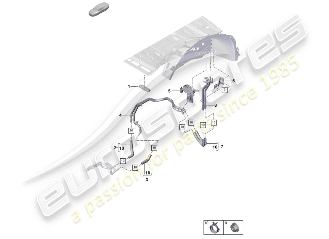 teilediagramm mit der teilenummer 99951268309
