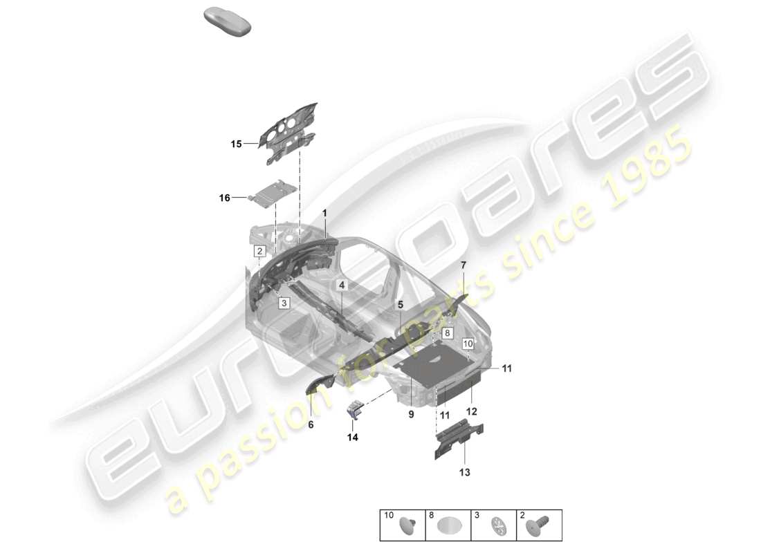 teilediagramm mit der teilenummer paf99194401