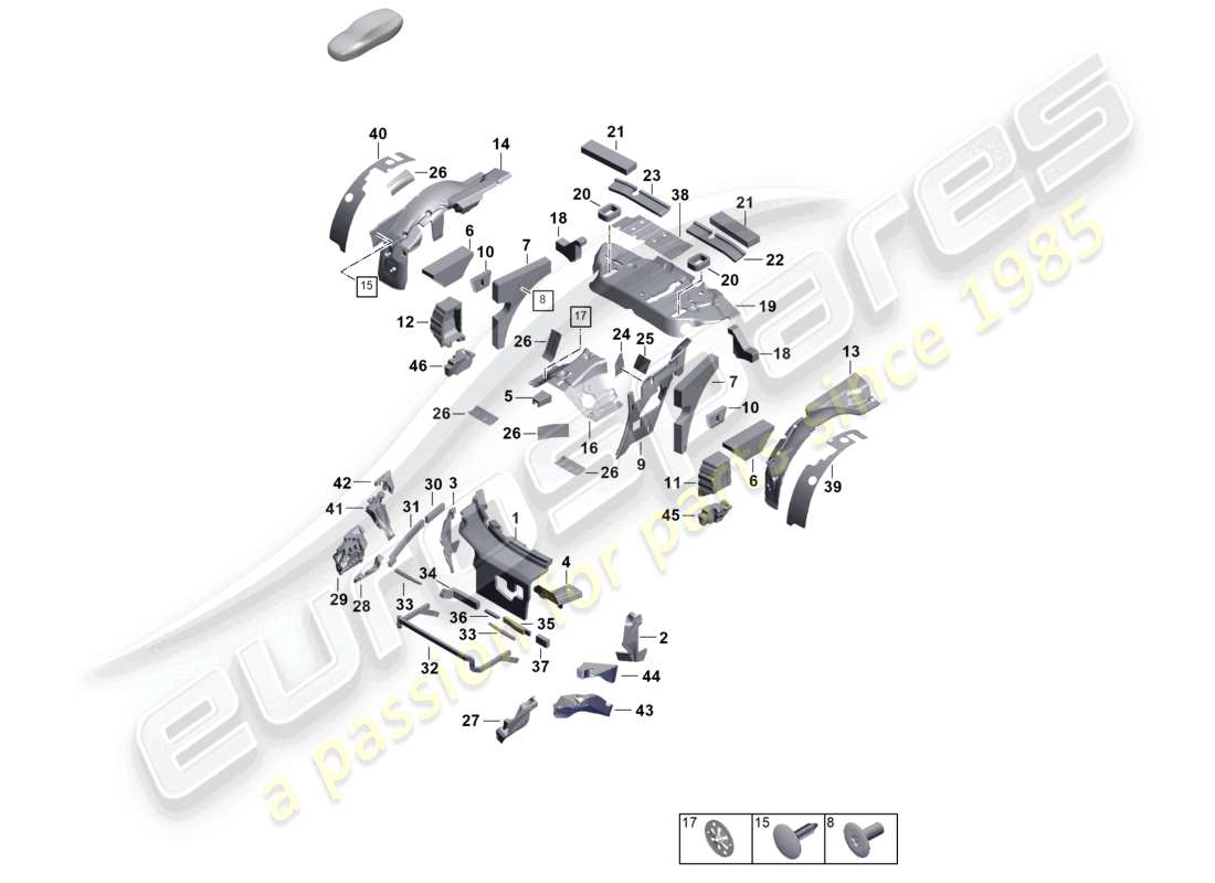 teilediagramm mit der teilenummer 992864786