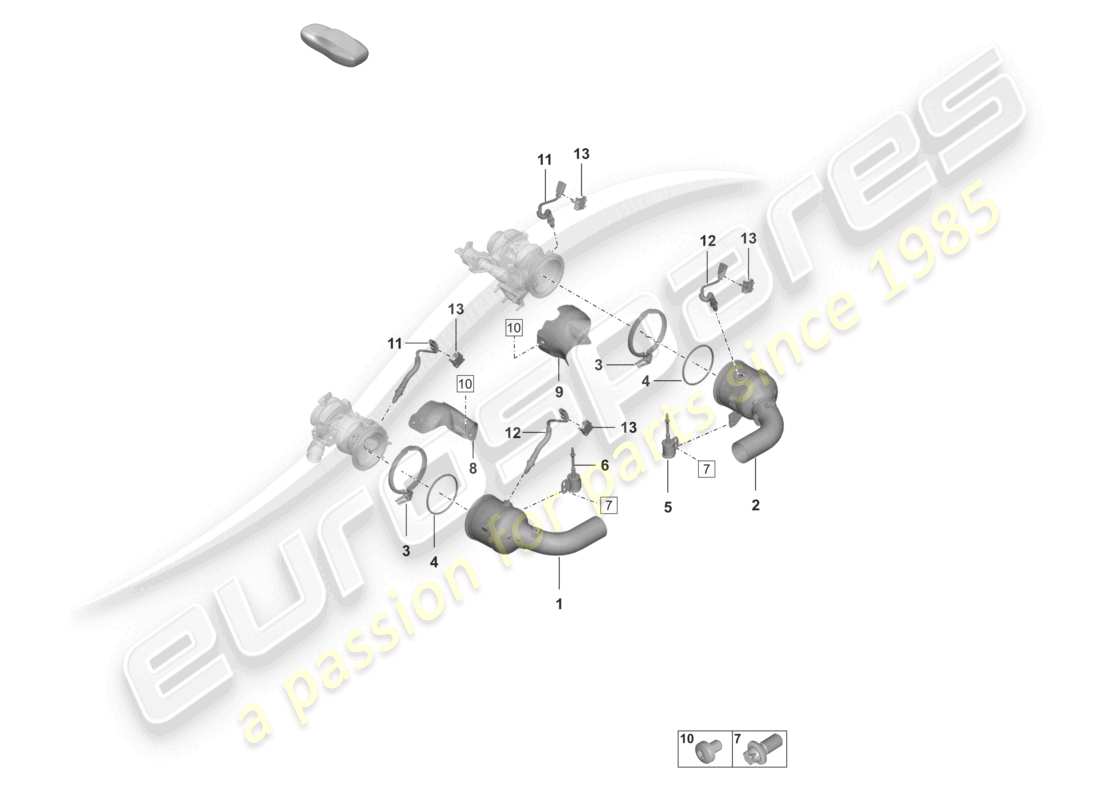 teilediagramm mit der teilenummer 992254400d