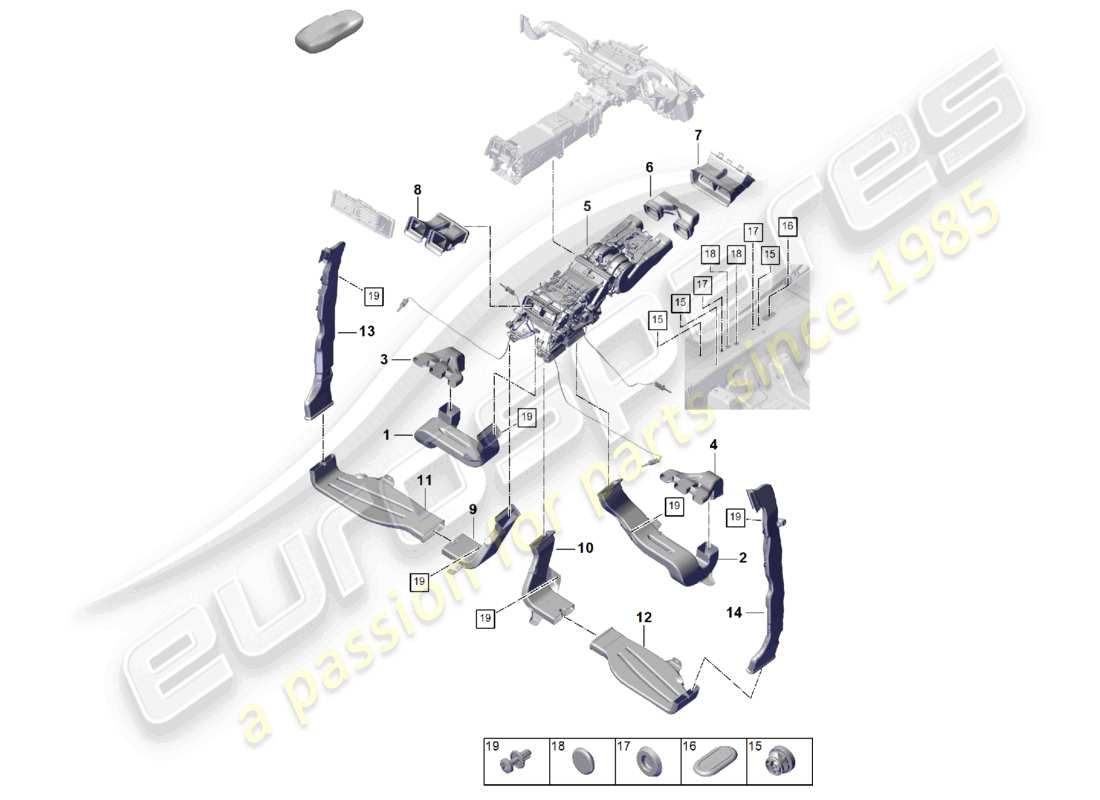 teilediagramm mit der teilenummer pab819812