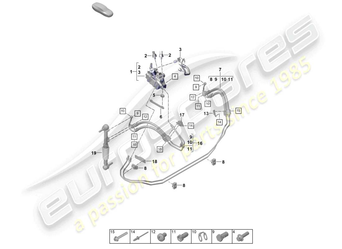 teilediagramm mit der teilenummer 992411620