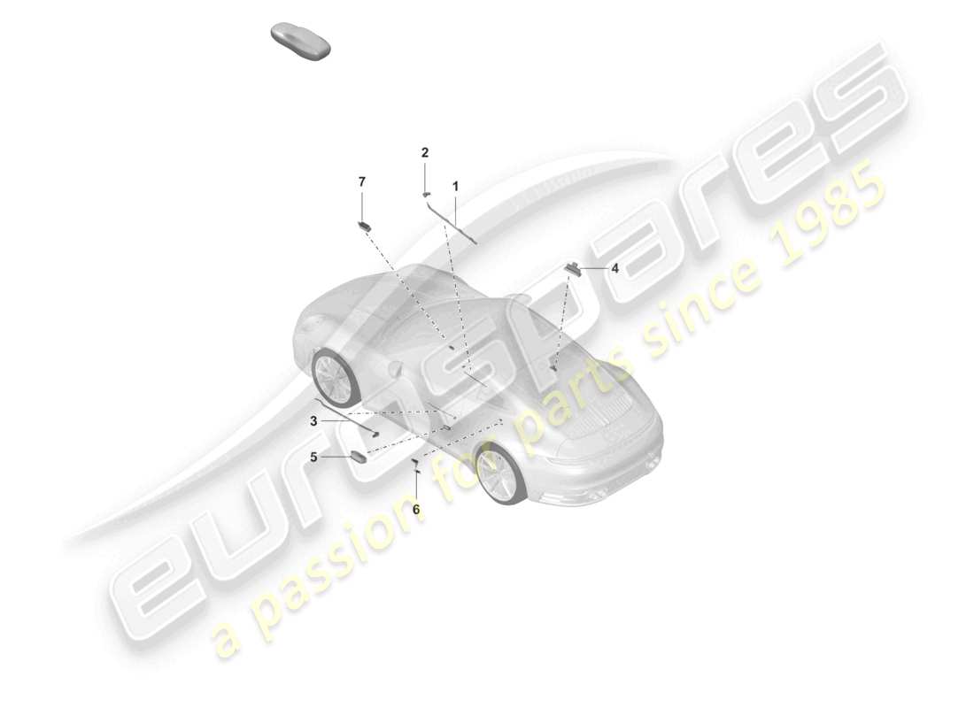 teilediagramm mit der teilenummer 992971679a