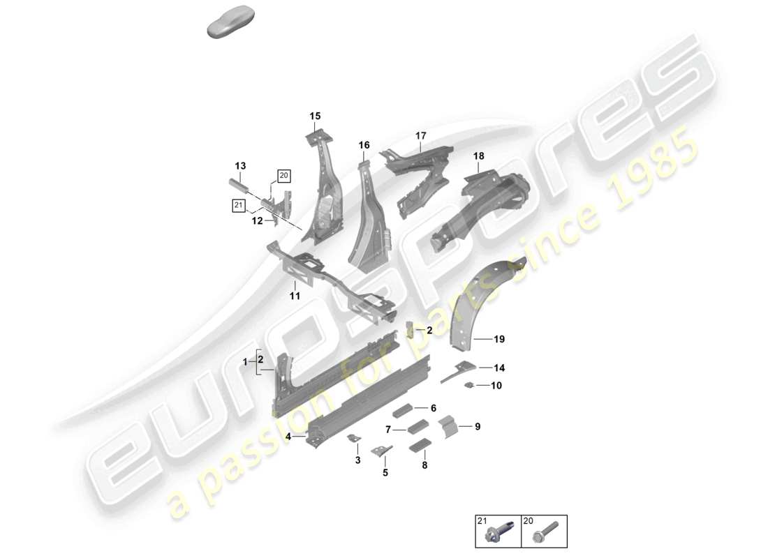 teilediagramm mit teilenummer 992802599 ygrv