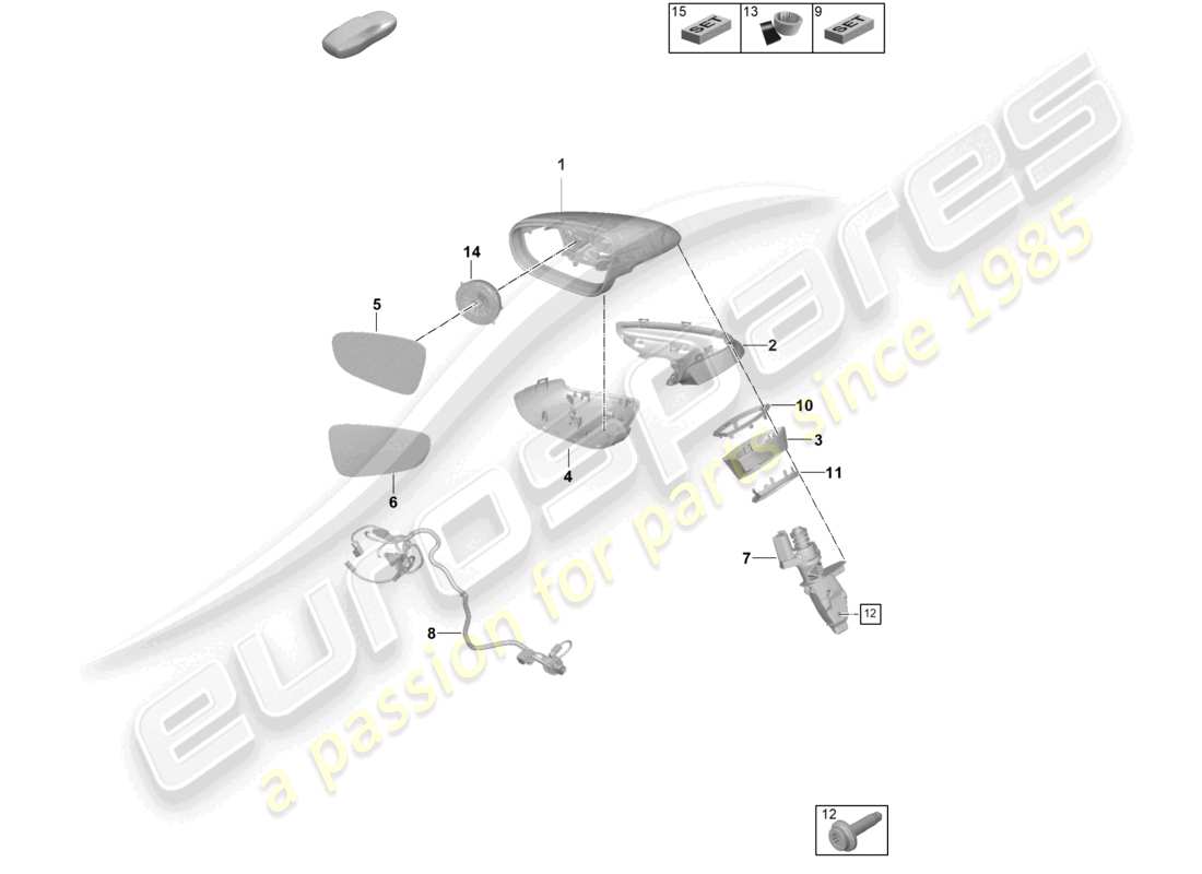 teilediagramm mit der teilenummer 992097022e