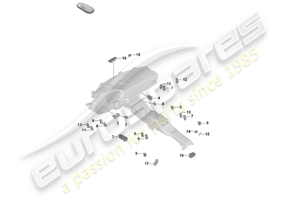 teilediagramm mit der teilenummer 976959770a 6n3